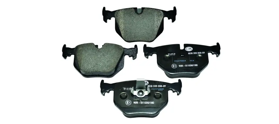 Задние тормозные колодки BHS (Behr hella service) 8DB355008091
