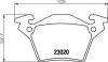 Задние тормозные колодки BHS (Behr hella service) 8DB 355 008-641