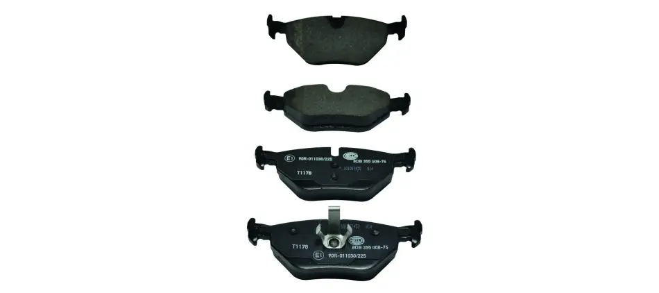 Задние тормозные колодки BHS (Behr hella service) 8DB355008761