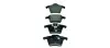 Задние тормозные колодки BHS (Behr hella service) 8DB 355 010-801