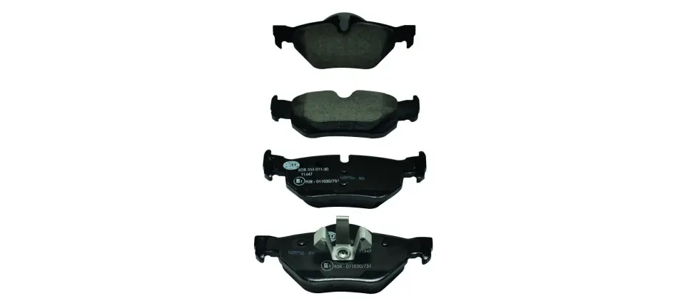 Задние тормозные колодки BHS (Behr hella service) 8DB355011301