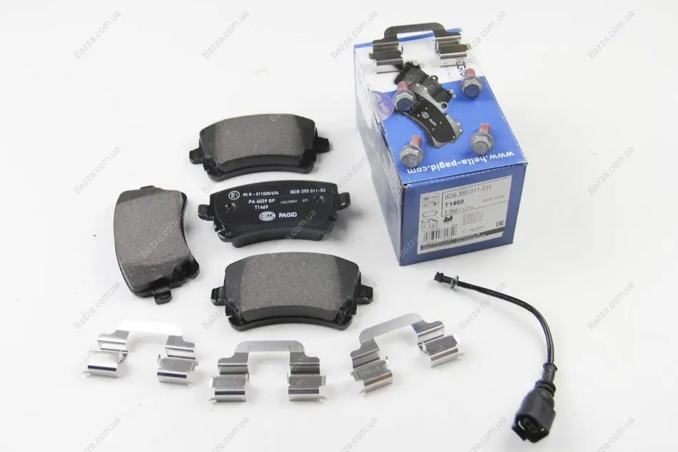 Задние тормозные колодки BHS (Behr hella service) 8DB355011531