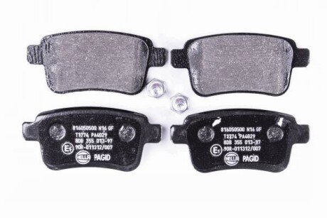 Задние тормозные колодки bhs (behr hella service) 8DB355013971