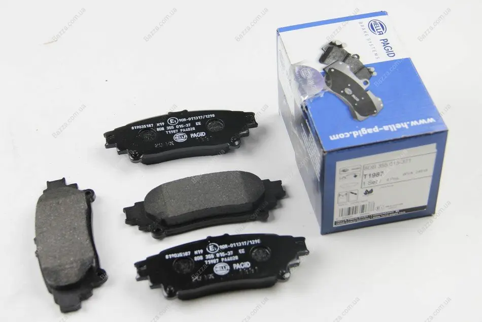 Задние тормозные колодки BHS (Behr hella service) 8DB 355 015-371