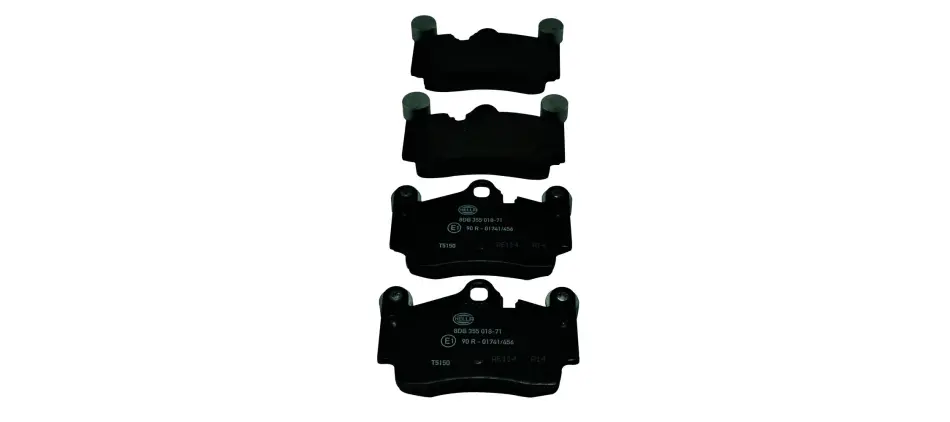 Задние тормозные колодки BHS (Behr hella service) 8DB355018711