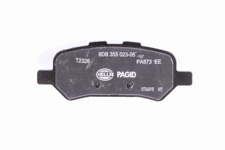 Задние тормозные колодки bhs (behr hella service) 8DB355023051