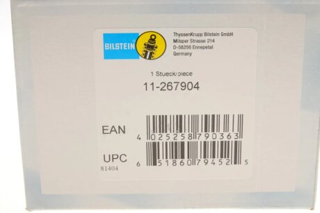 Передній амортизатор bilstein 11267904