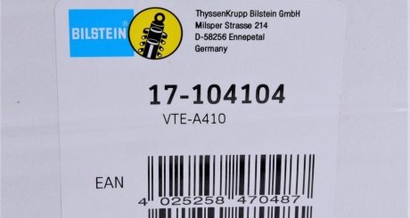 Передний амортизатор (стойка) bilstein 17104104