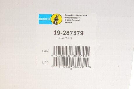 Передній амортизатор (стойка) bilstein 19287379