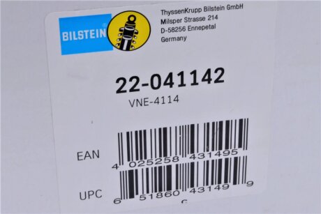 Передній амортизатор (стойка) bilstein 22041142