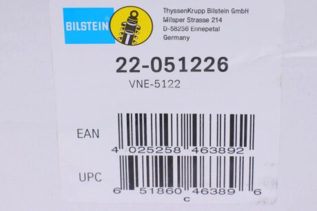 Передній амортизатор (стойка) bilstein 22051226