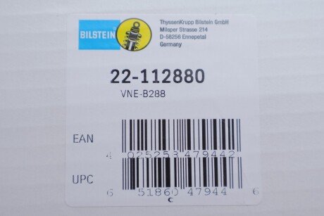 Передний амортизатор (стойка) bilstein 22112880