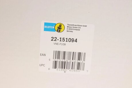 Передній амортизатор (стойка) bilstein 22151094