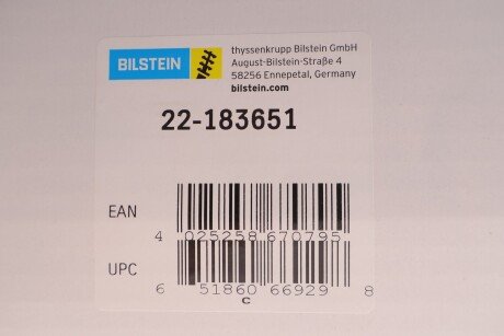 Передний амортизатор (стойка) bilstein 22183651