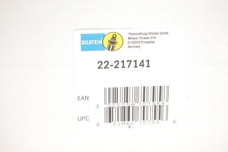 Передній амортизатор (стойка) bilstein 22-217141