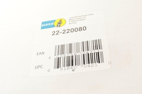 Передний амортизатор (стойка) bilstein 22220080