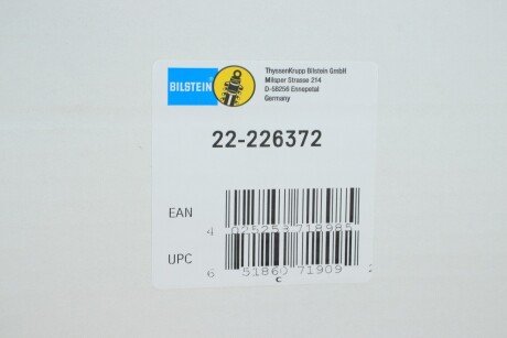 Передній амортизатор (стойка) bilstein 22-226372