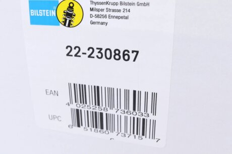 Передній амортизатор (стойка) bilstein 22230867