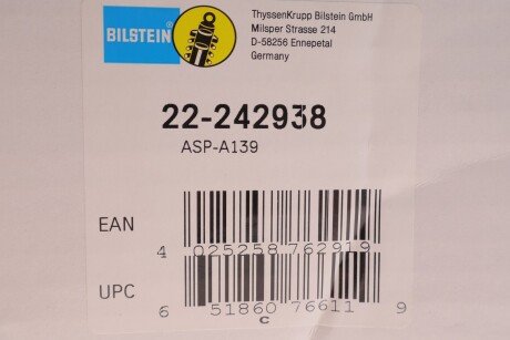 Передний амортизатор (стойка) bilstein 22242938