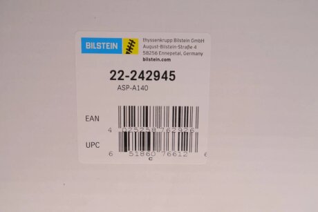 Передній амортизатор (стойка) bilstein 22242945