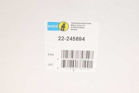 Передний амортизатор (стойка) bilstein 22245694