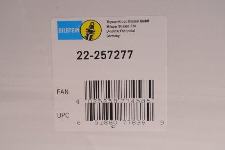 Передний амортизатор (стойка) bilstein 22257277