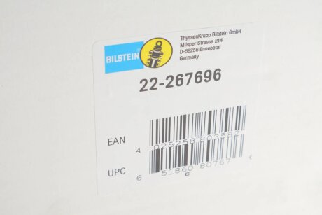 Передний амортизатор (стойка) bilstein 22267696