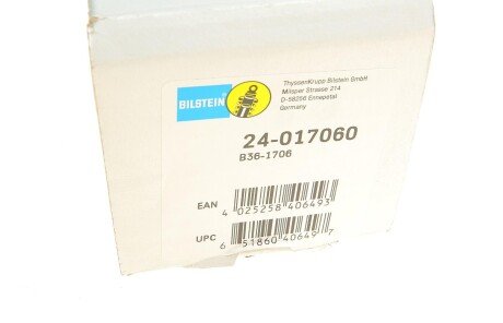 Передний амортизатор (стойка) bilstein 24017060
