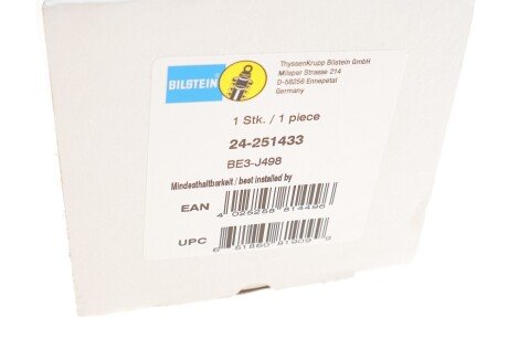 Передній амортизатор (стойка) bilstein 24251433