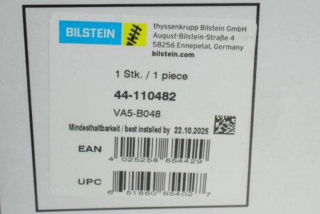 Передній амортизатор (стойка) bilstein 44110482