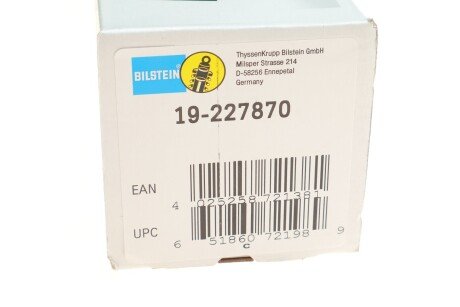 Задний амортизатор (стойка) bilstein 19-227870