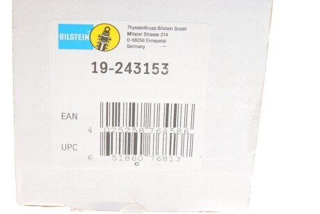 Задний амортизатор (стойка) bilstein 19243153