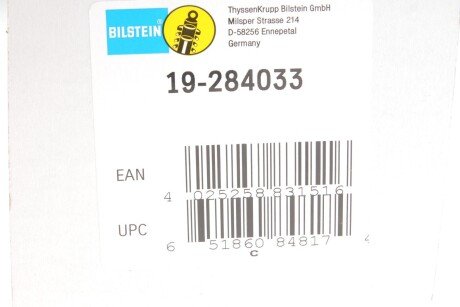 Задний амортизатор (стойка) bilstein 19284033