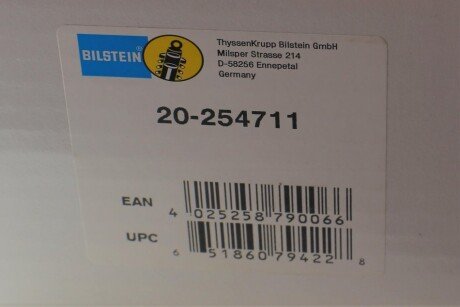 Задний амортизатор (стойка) bilstein 20254711