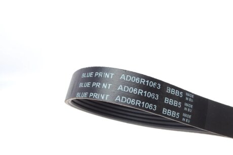 Приводной ремень генератора blue Print AD06R1063