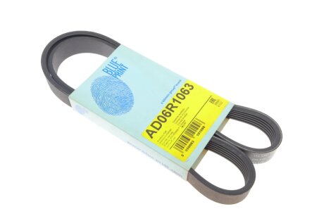 Приводной ремень генератора blue Print AD06R1063