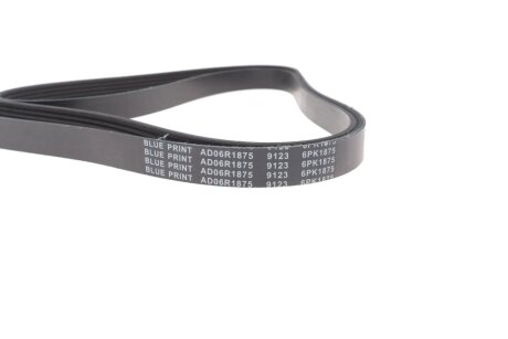 Ремінь поліклиновий 6PK1875 blue Print AD06R1875