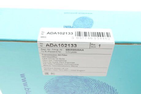 Фільтр АКПП blue Print ADA102133