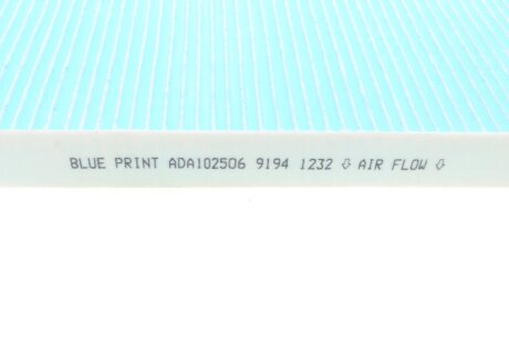 Змінний елемент фільтра салону blue Print ADA102506