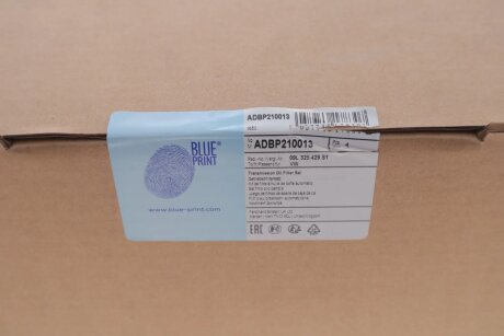 Масляный фильтр + прокладка АКПП AUDI A6 04- blue Print ADBP210013