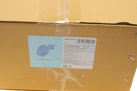 Корпус масляного фільтра з фільтром blue Print ADBP210028