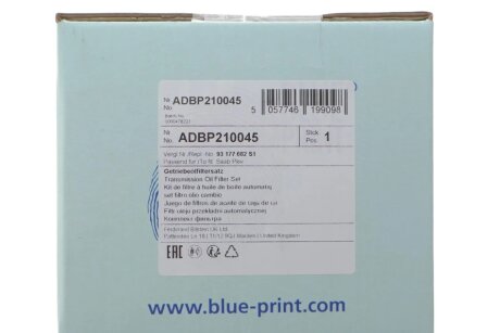 Р¤С–Р»СЊС‚СЂ РђРљРџРџ blue Print ADBP210045