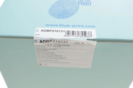 Фільтр АКПП blue Print ADBP210131