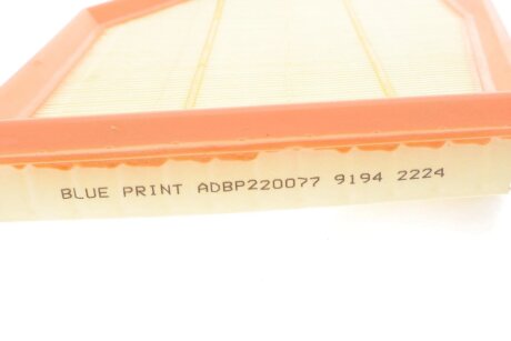 Фільтр повітряний blue Print ADBP220077