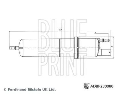 BLUE PRINT BMW Фільтр палива 3 (G20, G80, G28) 318 d 19-20 Blue Print ADBP230080