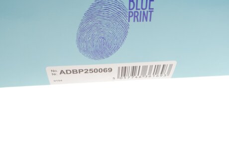 К-т змінних фільтруючих елементів повітряного фільтра салону blue Print ADBP250069