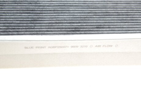 Змінний фільтруючий елемент повітряного фільтра салону blue Print ADBP250071