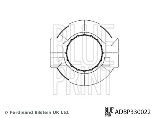 BLUE PRINT MAZDA Підшипник вижимний 6 2.2 D 12- blue print ADBP330022