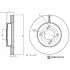 BLUE PRINT SUZUKI Гальмівний диск передн. IGNIS III 1.2 16- blue print ADBP430102