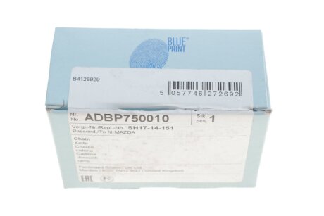 MAZDA Цепь масляного насоса 3/6/CX5 2,2 11- blue Print ADBP750010